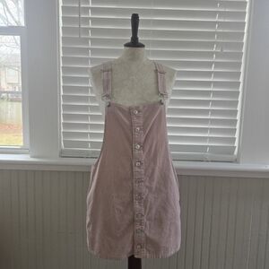Forever 21 Pink Corduroy Dress